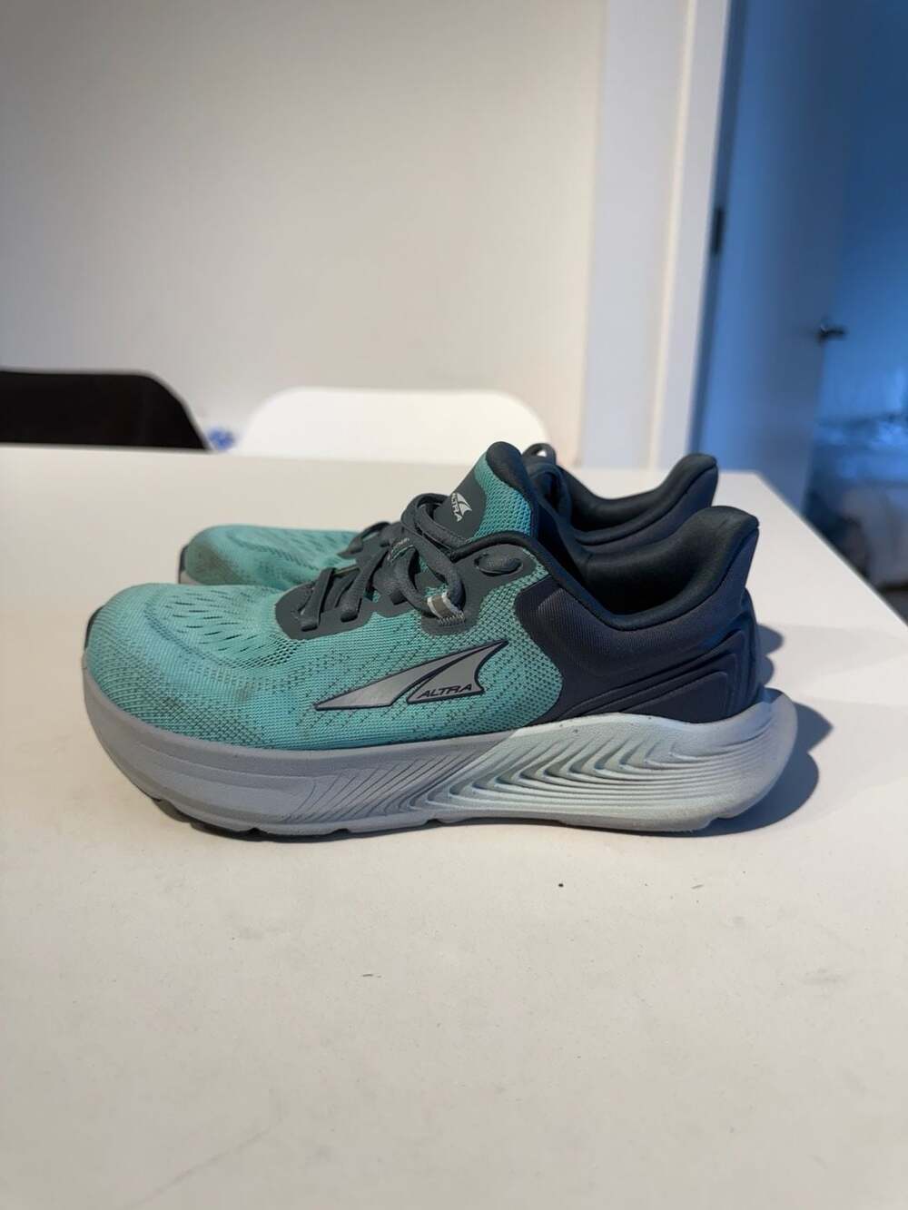 Altra Provision 8 Women's Running Shoes in Teal/Gray - Picture 4 of 7